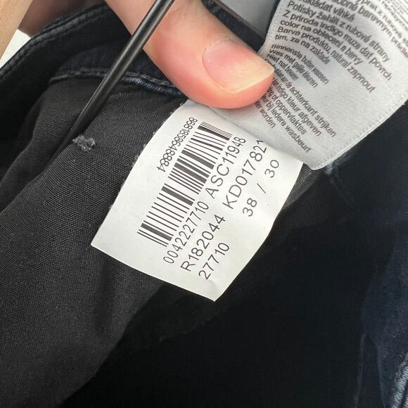 Mavi Dark Wash Sporty Denim Straight Leg Jeans Size 38 x 30 - Picture 9 of 9